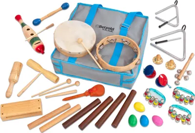 Produktbild von Betzold Rhythmik-Tasche mit 26 Instrumenten