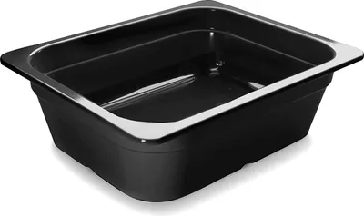 Image de LACOR SCHWARZ GN-BEHALTER Mélamine GN1/2X100MM, Noir, 33 x 27 x 10 cm