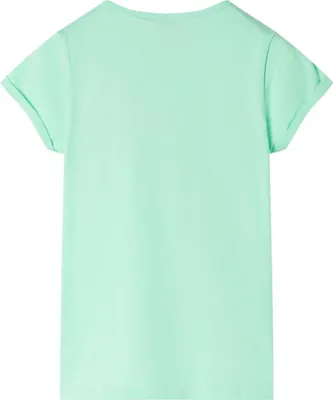 Produktbild von vidaXL Kinder-T-Shirt Knallgrün 104