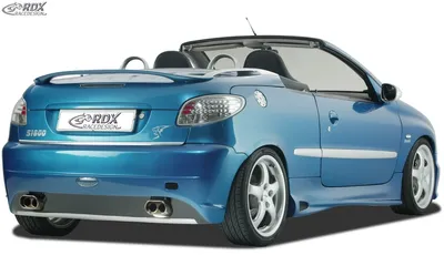 Produktbild von RDX Racedesign Heckspoiler RDDS047B Heckspoiler passend für PEUGEOT 206 CC (2D) Kunststoff