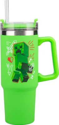 Obrázek produktu pro Zelený cestovní kelímek Tomik Minecraft 900 ml