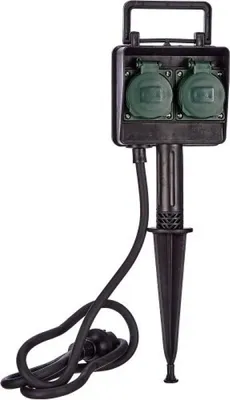 Zdjęcie produktu dla Brennenstuhl 1154430, Czarny, IP44, 230 V, 16 A