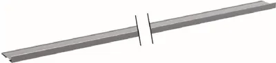Produktbild von Geberit 154340FW1 Kollektorprofil zu Wandablauf für