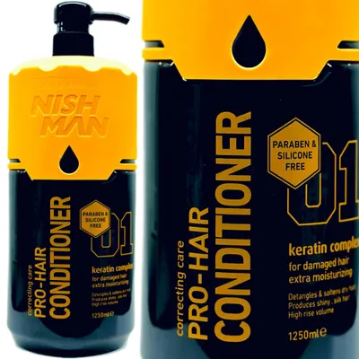 Zdjęcie produktu dla Nishman - 01 Pro - Hair Conditioner - Odżywka Do Włosów 1250 ml
