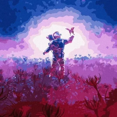 Produktbild von Malen nach Zahlen – Die Welt entdecken, 50 x 50 cm – Ideyka