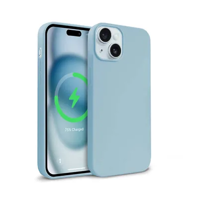 Obrázek produktu pro Crong CRGCOLRMIP1561LBLU, Obal, Apple, iPhone 15, 15,5 cm (6.1"), Modrá