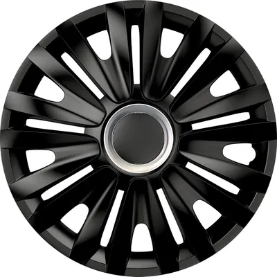 Obrázok produktu pre Krytky na kolesá, 15 palcov, čierne, na ochranu diskov, vhodné pre automobily