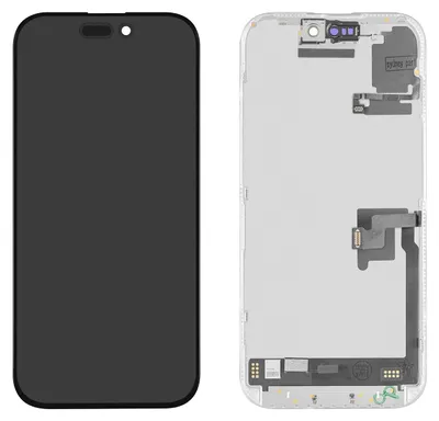 Immagine prodotto di Display OLED per iPhone 16 Pro, cavo flessibile del sensore incluso