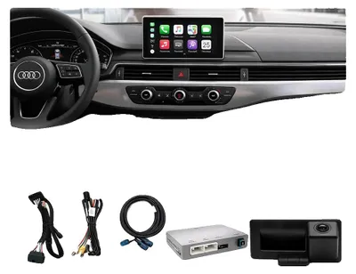 Imagen del producto de Interfaz CarPlay inalámbrica, compatible con modelos de Audi, que admite Android Auto y la cámara MIB Carplay