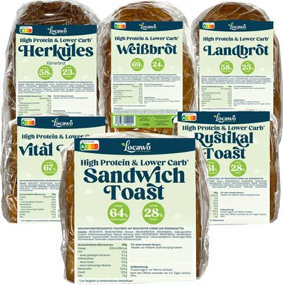 Produktbild von Locawo High Protein Low Carb Brot Box