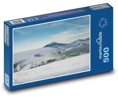 Obrázek produktu pro martinpuzzle - Puzzle 500 - Zimní krajina - hory