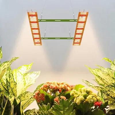Produktbild von 312 LED Pflanzenlampe Vollspektrum 80W Pflanzenlicht Zimmerpflanzen Gewächshaus Pflanzenleuchte Gemüse Wachstumslampe