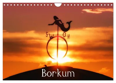 Produktbild von Borkum (Wandkalender 2027 DIN A4 quer), CALVENDO Monatskalender