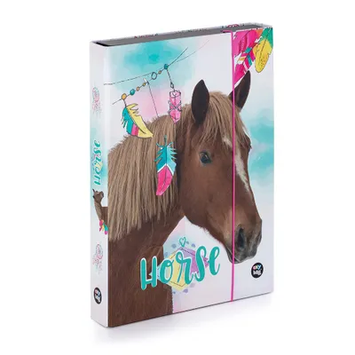 Image de Boîte de notes A4 Jumbo - Cheval romantique
