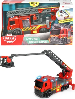 Obrázok produktu pre Dickie Toys Mestský hasičský rebrík - hasičský voz s otočným rebríkom