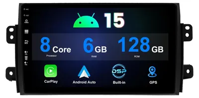 Immagine prodotto di Autoradio 2 DIN da 9 pollici con navigazione GPS, USB, Wi-Fi, RDS e Bluetooth