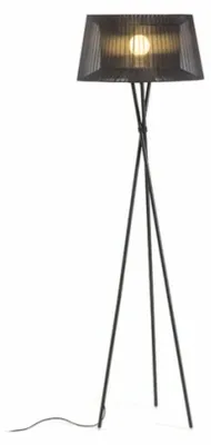 Zdjęcie produktu dla BOULOGNE Lampa stojąca czarna 230V LED E27 15W