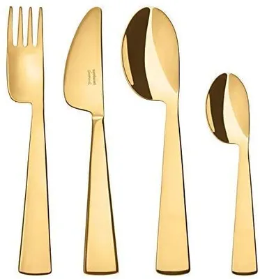 Zdjęcie produktu dla Sambonet Conca Giò Ponti Edelstahl/PVD Gold Kinderbesteck 4tlg. S0091-S00017-S1589 52738G98