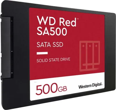 Obrázok produktu pre Western Digital Red WD SA500, 500 GB, 2.5", 560 MB/s, 6 Gbit/s
