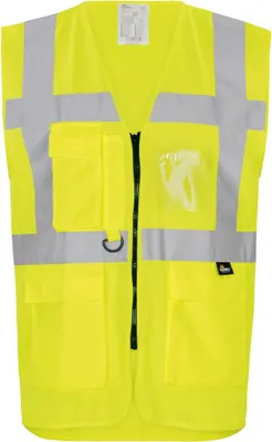 Produktbild von Triuso Vizwell Warnschutzweste VWRSYM Gr. M Gelb