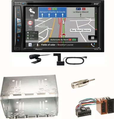 Produktbild von Pioneer AVIC-Z730DAB DAB+ Einbauset für Mercedes Vito Viano W639 W447 Sprinter