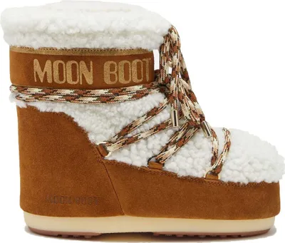 Produktbild von Moon Boot Lab69 Icon Low Shearling Stiefel Braun EU 33-35 Frau Braun EU 33-35