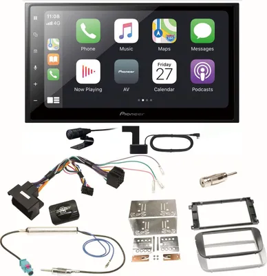 Produktbild von Pioneer SPH-DA250DAB Bluetooth USB Einbauset für Ford Focus Mondeo S-Max Galaxy