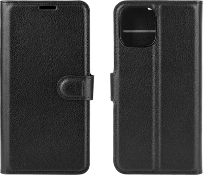 Produktbild von Mobigear Classic iPhone 12 Mini Hülle Klapphülle Geldbörse - Schwarz