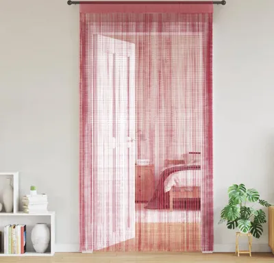 Produktbild von Möbel Fadenvorhänge 2 Stk. Rosa 140x250 cm 4102042