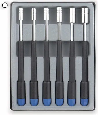 Produktbild von Donau Elektronik Electrical &amp; precision engineering Screwdriver set 6-piece Hex head