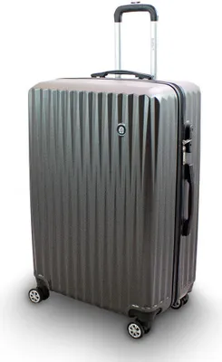 Produktbild von Barut Trolley Hartschalen Koffer Hartschalenkoffer Hardcase Größe XL - Modell General (Grau) MS-17264
