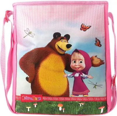 Produktbild von Vadobag - Umhängetasche - Masha und der Bär Kindertasche Schultertasche Kindergarten Mädchen