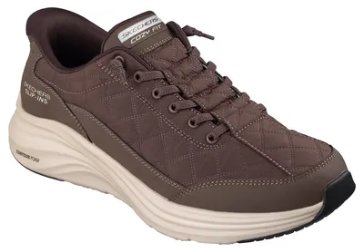 Produktbild von Skechers Herren Cozy Fit Slip-ins Sneaker Contour Foam 232619 BRN, Schuhgröße:47.5 EU