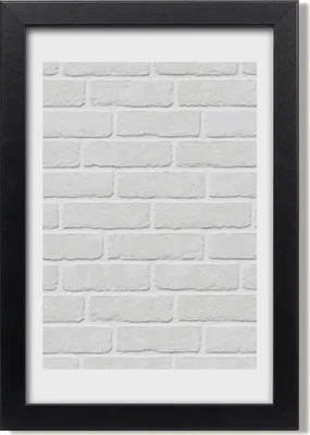 Produktbild von Bild 20x30 MDF-Rahmen, Wandkunst Backsteinmauer