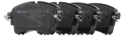 Produktbild von MEYLE 025 223 0817 Bremsbeläge Hinten für AUDI A4 B9 Avant (8W5, 8WD) A6 Avant (4A5, C8) A5 Sportback (F5A) Q5 (FYB) Q7 (4MB)