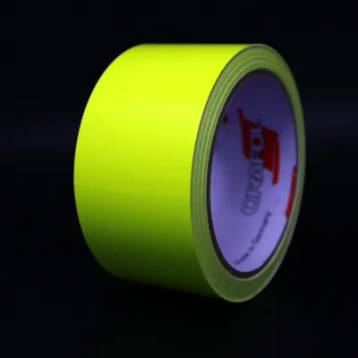 Produktbild von 10m Zierstreifen 30mm Neon Gelb Dekorstreifen Auto Motorrad Boot Modellbau Klebestreifen