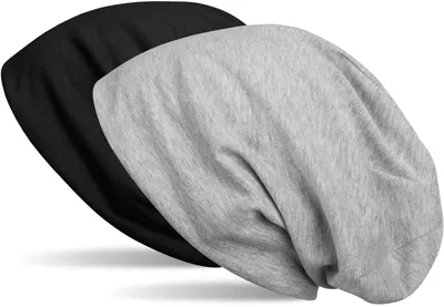 Produktbild von styleBREAKER Beanie Wendemütze in Unifarben, Slouch Mütze, leicht und weich, Longbeanie, Uni 04024115
