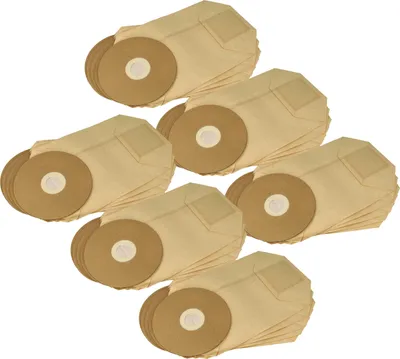 Produktbild von vhbw 30x Staubbeutel kompatibel mit Cleancraft FlexCAT 104 Staubsauger - 35,8cm x 23,8cm braun