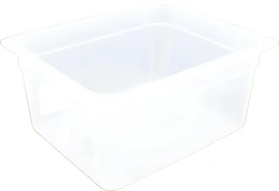 Image de 1 pièce Récipient GN 1/2 150 mm en polypropylène Transparent Récipient Gastronorm