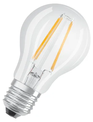 Immagine prodotto di OSRAM SUPERSTAR+ CLASSIC A FIL 25 Lampada LED, E27, a forma di lampadina, 2,2W, 300lm, 2700K, luce bianca calda, componente blu notevolmente ridotta, riduzione dell'affaticamento degli occhi, dimmerabile, basso consumo energetico