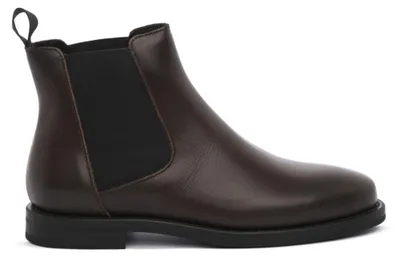 Produktbild von Damen Winter Chelsea-Stiefeletten zum einfachen Schlüpfen mit stabilem Blockabsatz