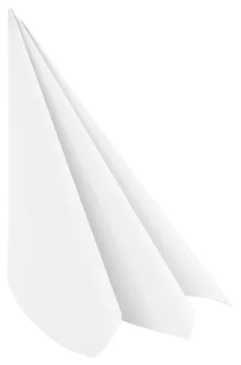 Produktbild von 50x Servietten Airlaid 40x40cm 1/4 -Falz stoffähnlich hochwertig weiß