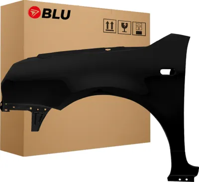 Produktbild von BLU Kotflügel Passend für Volkswagen Lupo L041 LO41 Links Schwarz Schwarz | 1998-2005 | Vorderseite Vorne | Lackiert | Einbaufertig