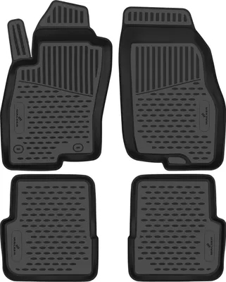 Produktbild von WALSER XTR Gummi Fussmatten Auto für Fiat Punto (199) 01/2012-2017, 100% passgenaue Auto Fußmatten, robuste Universal Fußmatte Auto, Gummimatten Auto, Auto Fussmatten Gummi