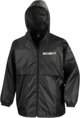 Produktbild von SECURITY Result CORE LIGHTWEIGHT JACKET beidseitig bedruckt XL