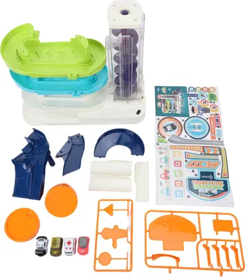Produktbild von Parkhaus-Spielzeug-Spielset, mehrere Spielmodi, lustiges interaktives Auto-Rampen-Strecken-Set