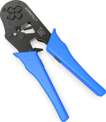 Produktbild von AUPROTEC Crimpzange 4 - 16 mm² Aderendhülsen Zange Vierkant Presszange selbsteinstellende Kabelschuhzange Quetsch Zange, Aderendhülsenzange