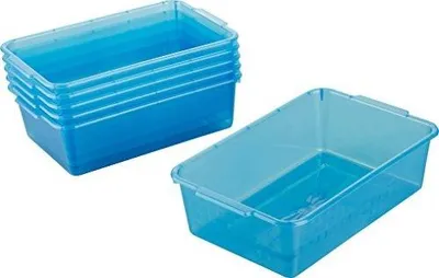 Zdjęcie produktu dla Pojemniki na żywność 1 8 l do lodówki zamrażarki zestaw 6 sztuk