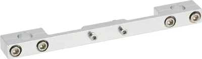 Produktbild von Kennzeichenhalterung für Gepäckträger, Silber - für Simson S50, S51, S70