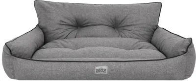 Produktbild von Hundebett Haustierbett Hundeliege Gesteppt Hundekissen Bett Sofa Hundematratze Tierbett Hundesofa Matratze - Joker Gesteppt - 82 x 63 cm [Größe: XL] - Graphit Ökoleinen